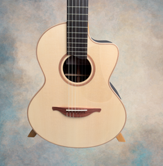 Lowden S32J nylon string guitar with Alpine spruce top