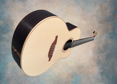 Lowden S32J nylon string guitar maple bindings with purfling