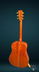 Marler Mahogany guitar full back view