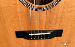Marler Mahogany guitar ebony bridge