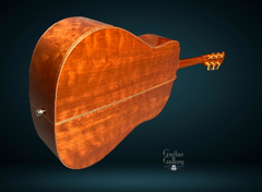 Marler Mahogany guitar glam shot back