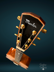 Marler Mahogany guitar headstock