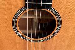 Marler Mahogany guitar rosette