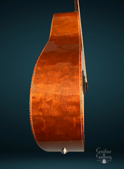 Marler Mahogany guitar side detail