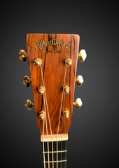 Martin 000-18 GE 1937 guitar headstock with logo