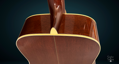 Jimmy Buffett Martin D-18JB Signature guitar heel
