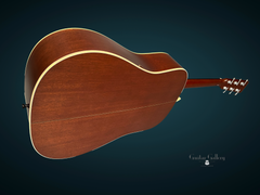 Jimmy Buffett Martin D-18JB Signature guitar glam shot back