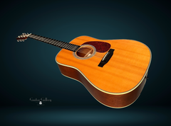 Jimmy Buffett Martin D-18JB Signature guitar glam shot