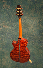 Michaud OM-R TREE Mahogany guitar full back view