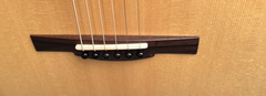Michaud OM-R TREE Mahogany guitar bridge