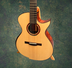 Michaud OM-R TREE Mahogany guitar Moon spruce top