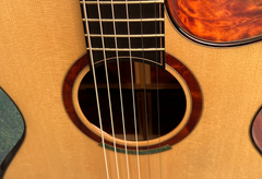 Michaud OM-R TREE Mahogany guitar rosette