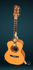 Olson SJ Koa guitar #1306 at GuitarGal.com