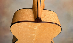 Olson SJ Birdseye Maple guitar with chatoyance