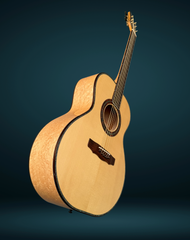 Olson SJ Birdseye Maple guitar Glam shot