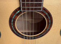 Olson SJ Birdseye Maple guitar rosette