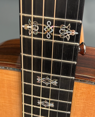 Olson SJ Celtic guitar inlay detail