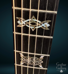Olson SJ Celtic guitar inlays