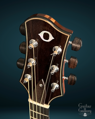 Olson SJ Celtic guitar headstock