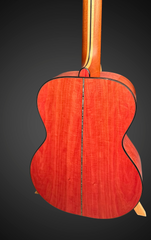 Olson Pink Ivory guitar back