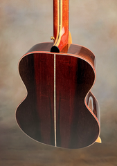 Olson SJ Brazilian rosewood guitar back