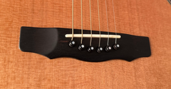 Olson SJ Brazilian rosewood guitar ebony bridge