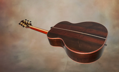 Olson SJ Brazilian rosewood guitar glam shot back