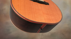 Olson SJ Brazilian rosewood guitar end wedge