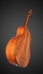 Olson SJ Koa guitar glam shot back