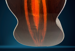 Osthoff 000-12 fret Brazilian Rosewood "45" style guitar low back