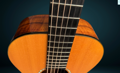 Osthoff 00-12 fret Koa guitar ebony fretboard