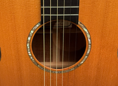 Osthoff 00-12 fret Koa guitar rosette