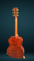 Osthoff the TREE Mahogany OM guitar full back view