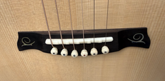 Osthoff the TREE Mahogany OM guitar ebony bridge with inlays