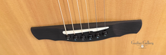 Ryan Nightingale guitar with Larry Robinson floral inlay ebony bridge