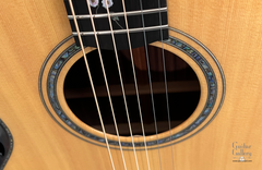 Ryan Nightingale guitar with Larry Robinson floral inlay rosette