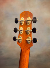 Rasmussen C-13 Brazilian rosewood guitar Alessi tuning machines with Ebony buttons