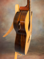 Rasmussen C-13 Brazilian rosewood guitar side sound port