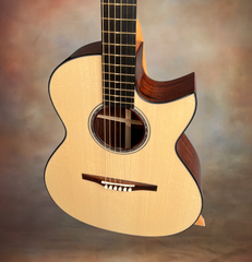 Rasmussen Madagascar rosewood model C cutaway guitar with master grade Swiss Spruce top
