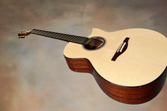 Rasmussen Madagascar rosewood model C cutaway guitar glam shot
