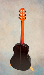 Rasmussen R-13 African Blackwood Guitar full back view