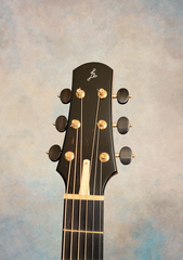 Rasmussen R-13 African Blackwood Guitar headstock