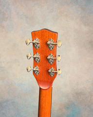 Rein RJN-5 Plum Pudding Mahogany guitar tuners