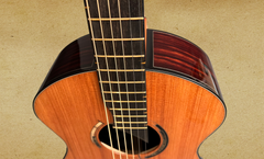 Roggero RGo-S guitar Ebony fretboard