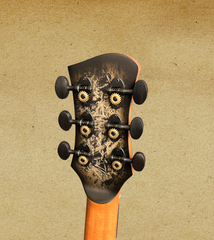 Roggero RGo-S guitar headstock back plate
