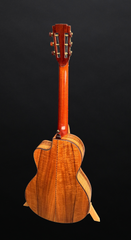 Ryan Abbey Parlor guitar full back view