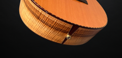 Ryan Abbey Parlor guitar end jack