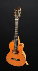 Kevin Ryan Arts and Crafts Abbey Grand Parlor Guitar