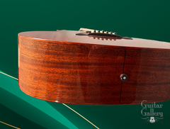 Santa Cruz 1929-000 guitar end view