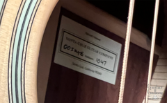 Santa Cruz 00~Skye guitar interior label